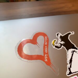 Every Child Matters Sticker (Orange Heart)
